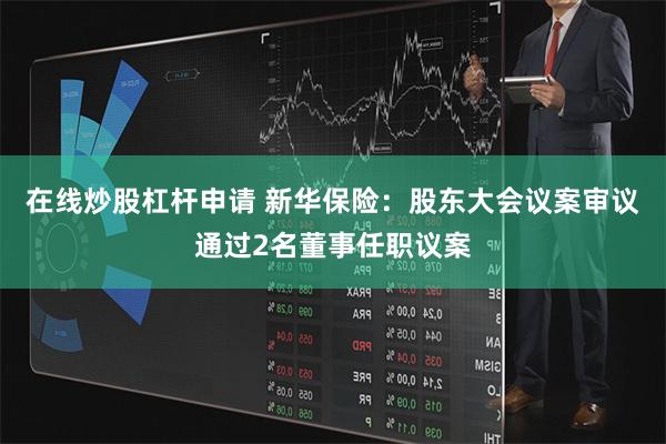 在线炒股杠杆申请 新华保险：股东大会议案审议通过2名董事任职议案